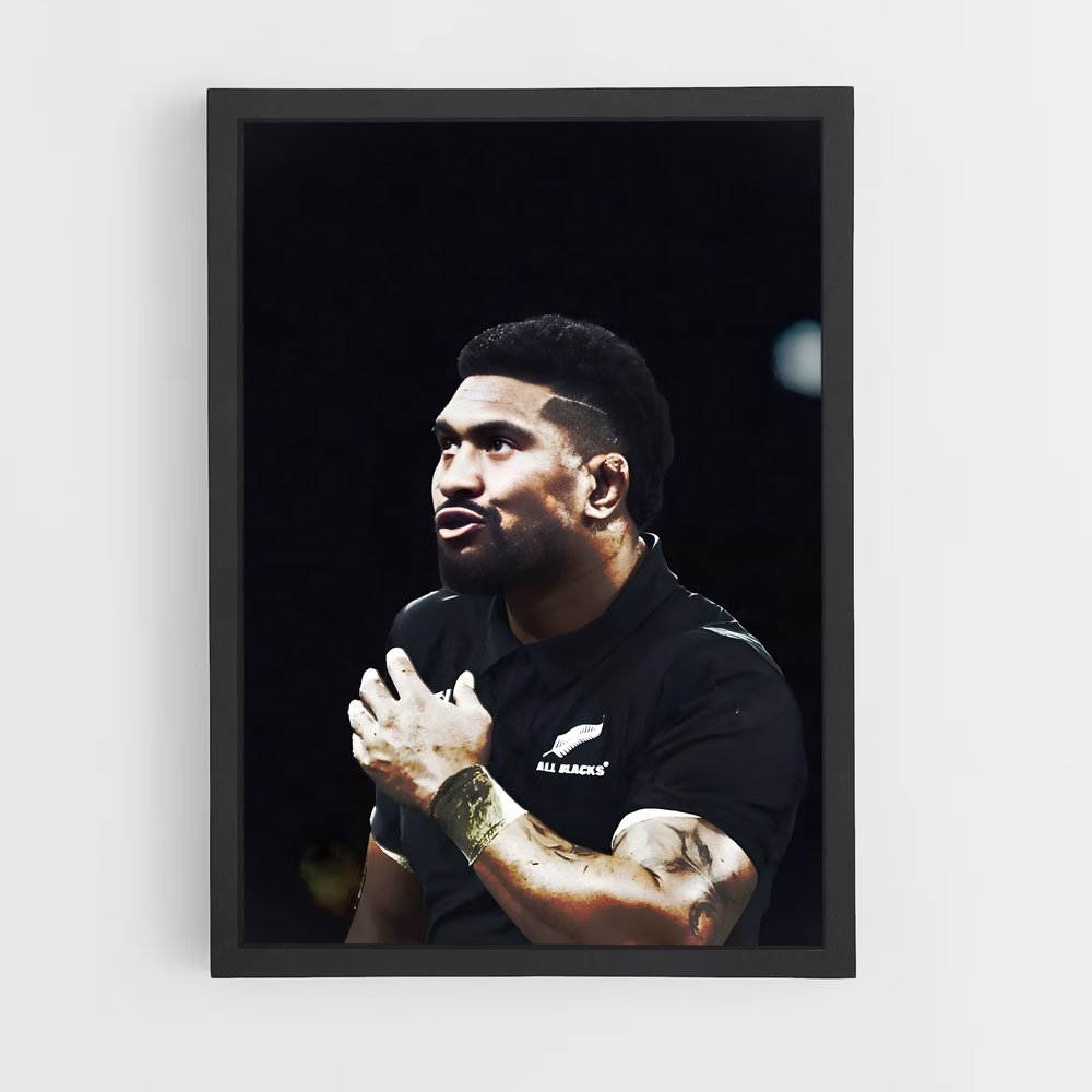 Poster Ardie savea adolescents – affiche Rugby (vue 2)